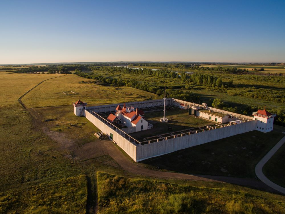 Overlook of Fort Union National Historic Site